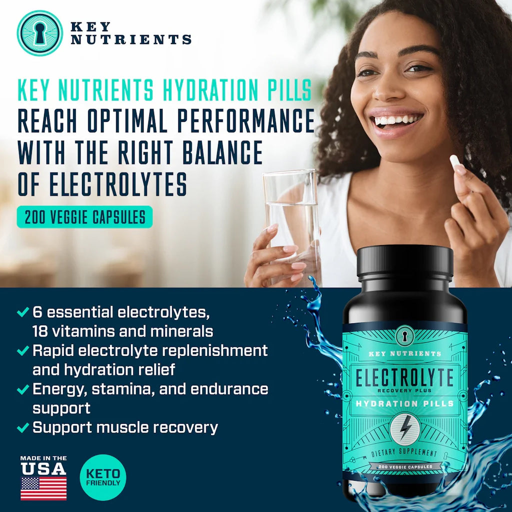 Electrolyte Hydration Pills (capsule form)