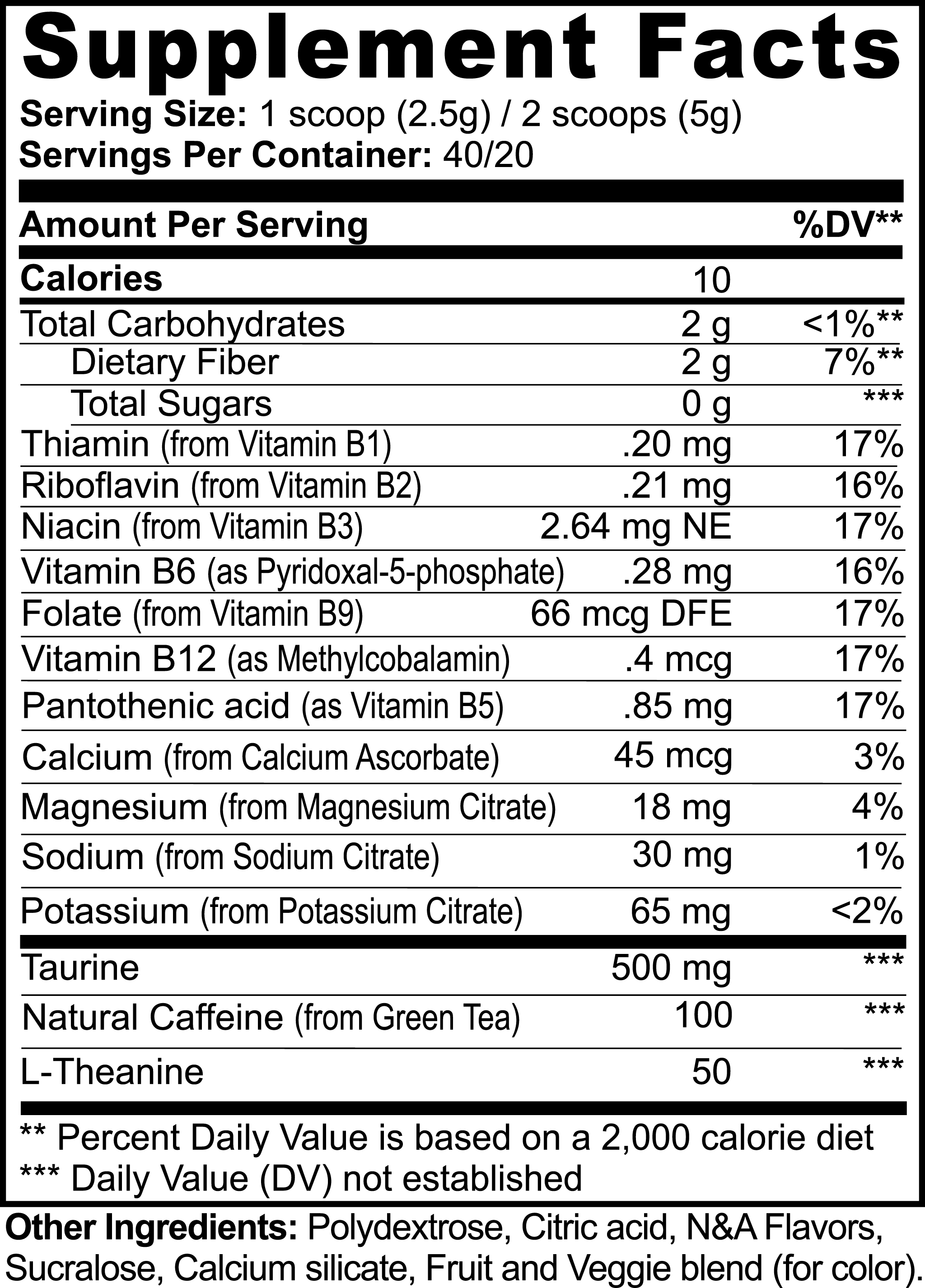 Strawberry Shortcake Pre-Workout Energy Powder + Focus Boost & Hydration | Sugar Free