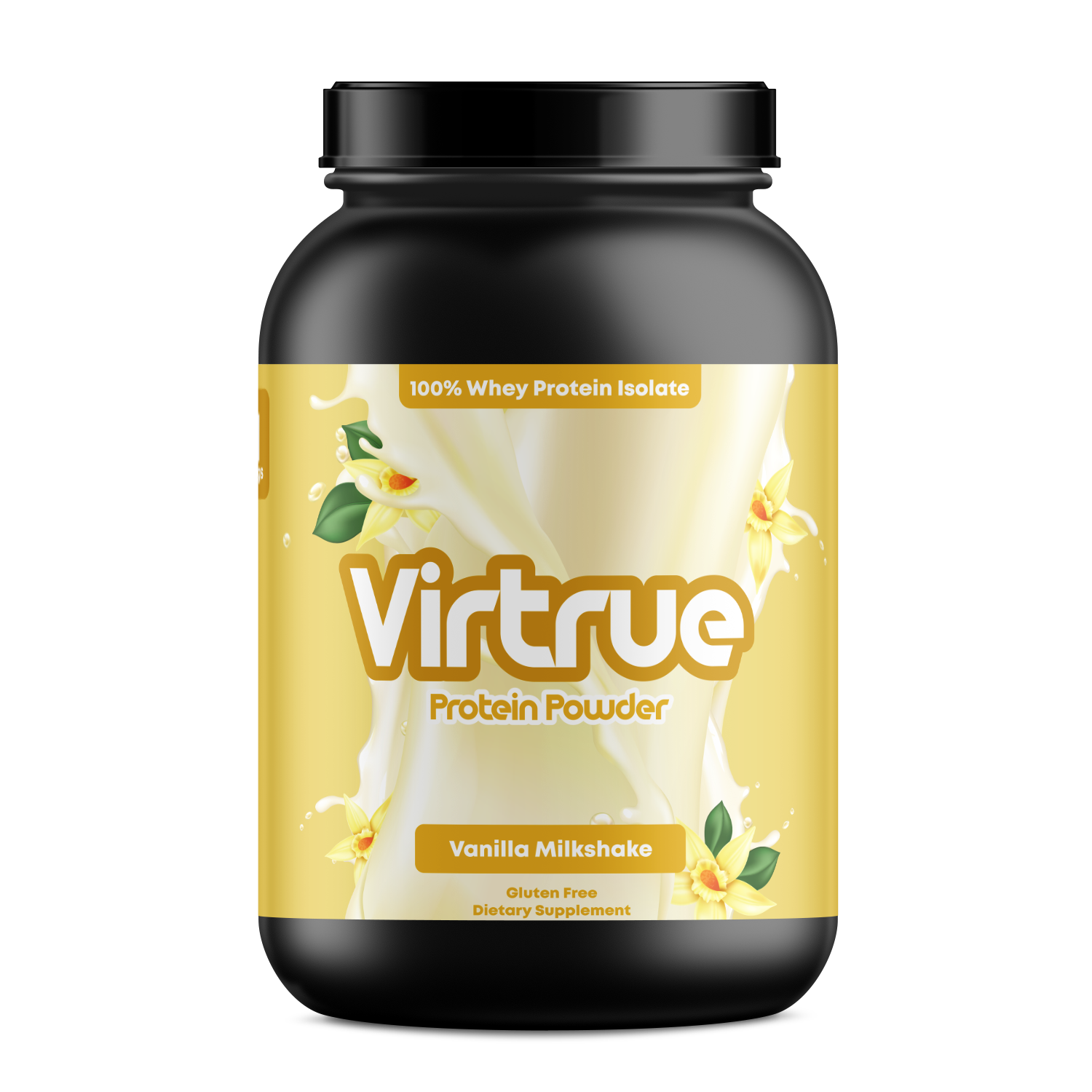Vanilla Milkshake Protein Powder | 100% Whey Isolate, Gluten-Free, Made in USA