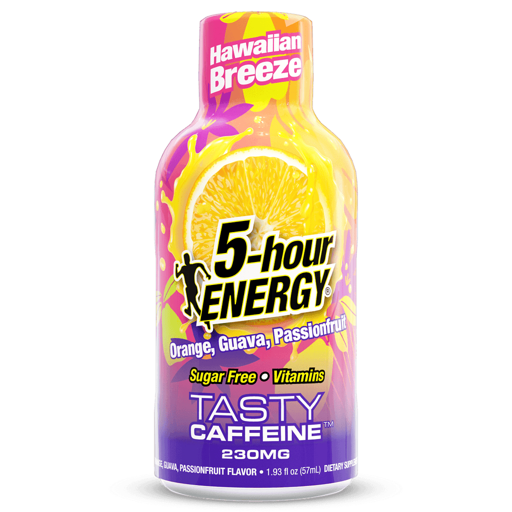 Hawaiian Breeze Flavor Extra Strength 5-hour ENERGY Shots