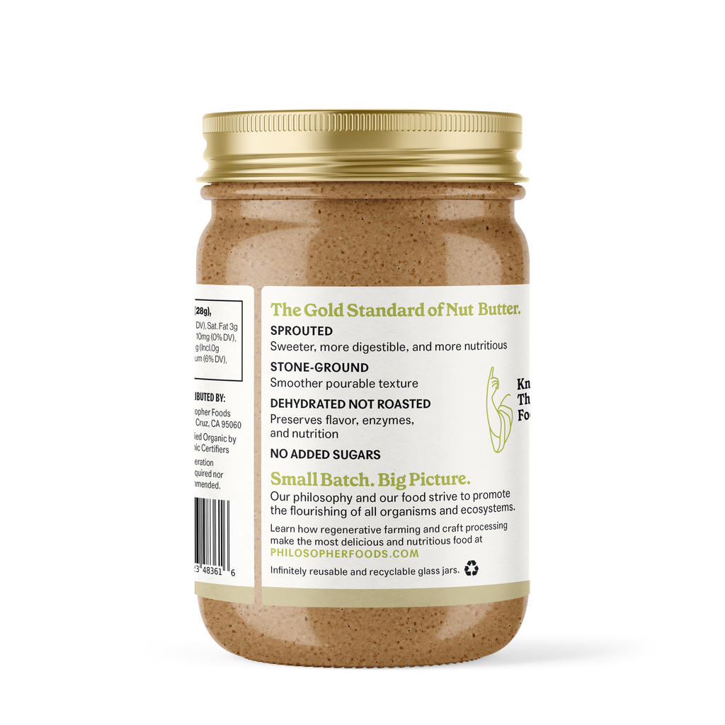 Creamy Alchemy Sprouted Almond Butter