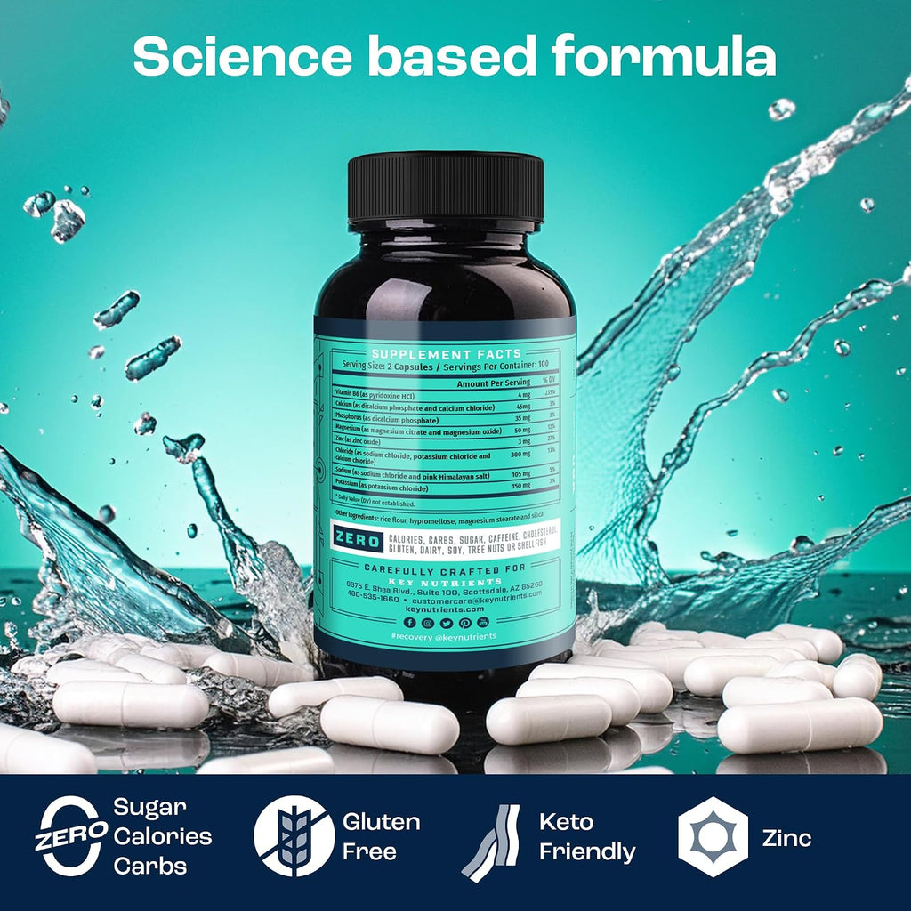 Electrolyte Hydration Pills (capsule form)