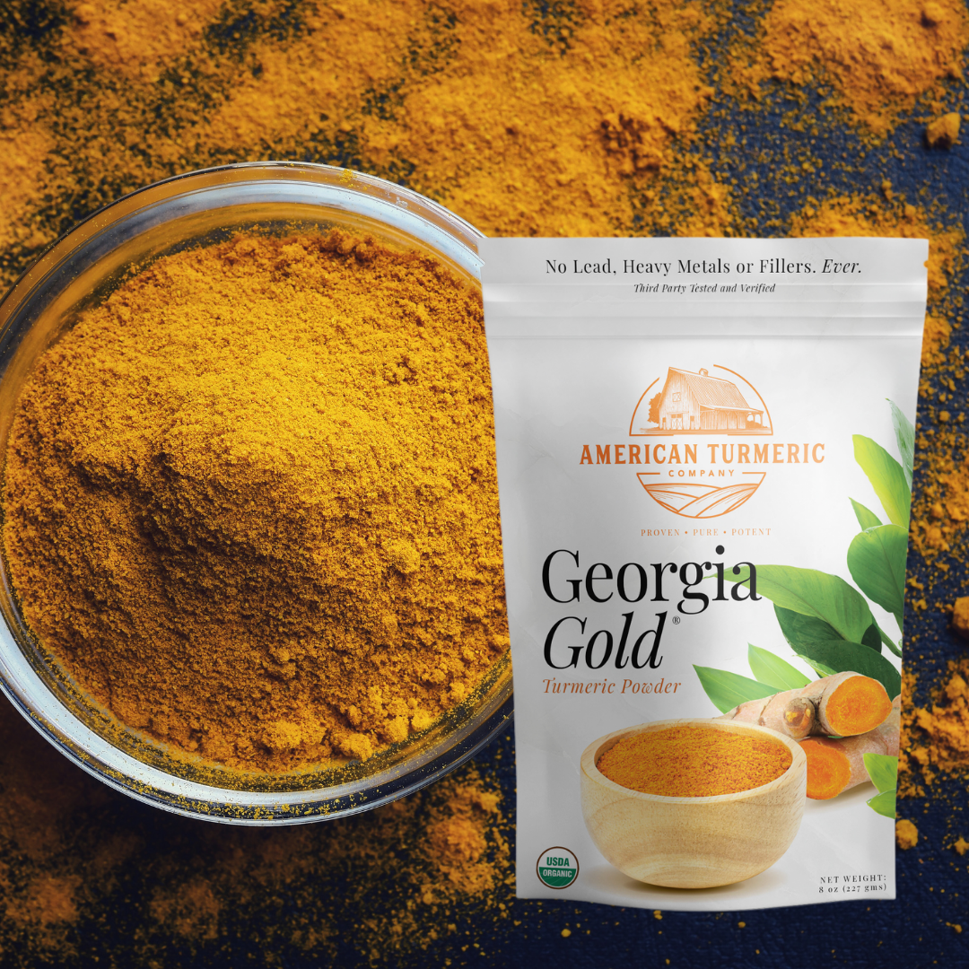 Georgia Gold Turmeric Powder – Certified Lead-Free, Lab Tested, Naturally Grown