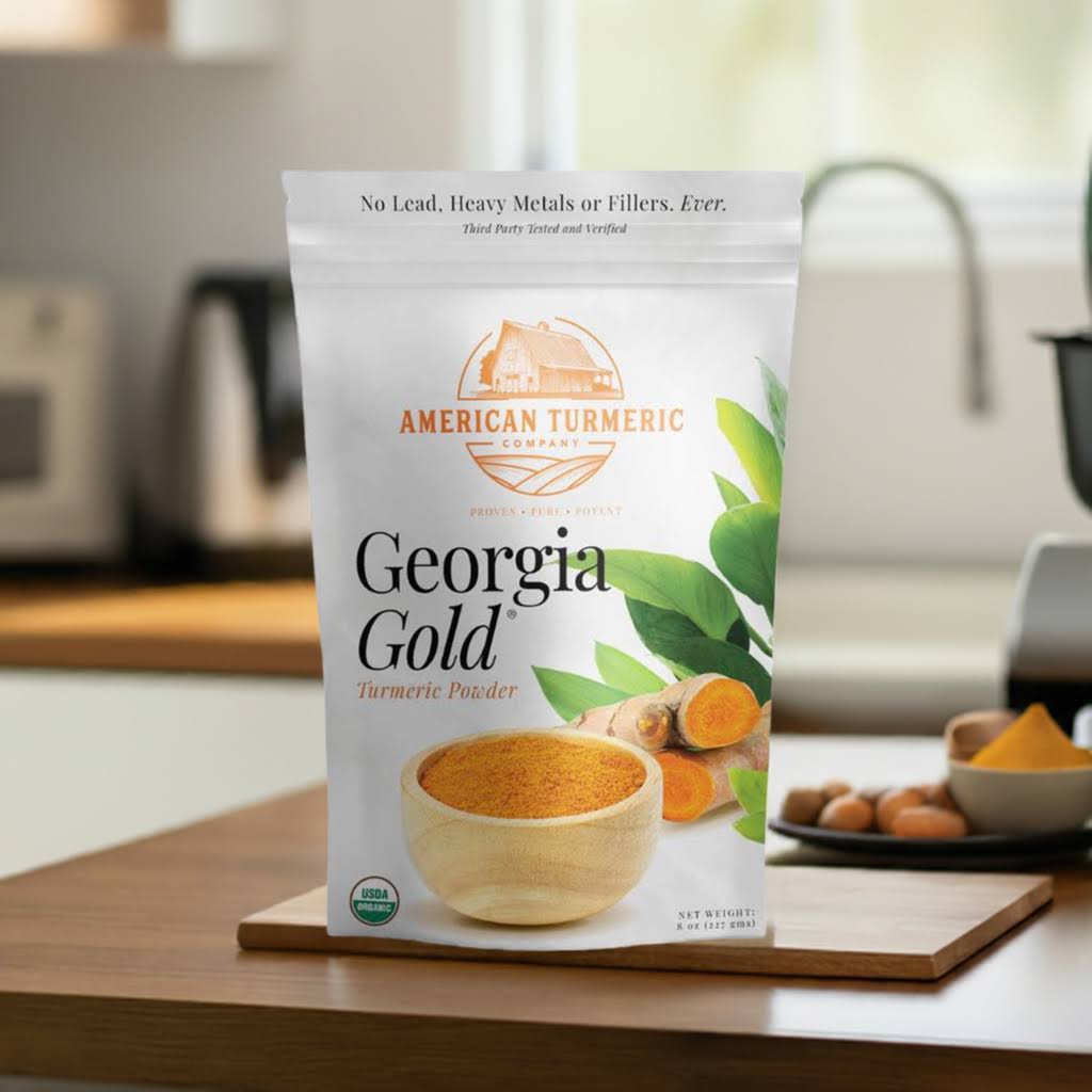 Georgia Gold Turmeric Powder – Certified Lead-Free, Lab Tested, Naturally Grown